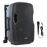 Gemini AS-12TOGO Portable Bluetooth Speaker with 12" Woofer and Battery