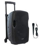 Gemini AS-10TOGO Portable Bluetooth Speaker with 10" Woofer and Battery
