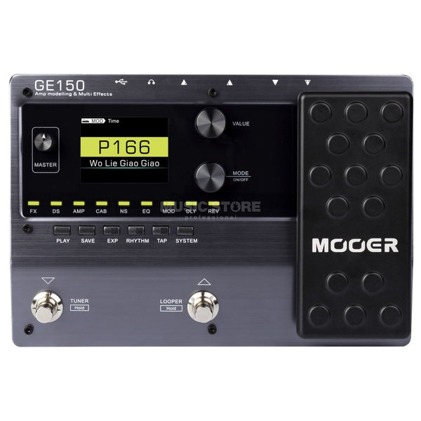 MOOER GE150 Мультиэффекты, моделирование усилителей и мультиэффекты