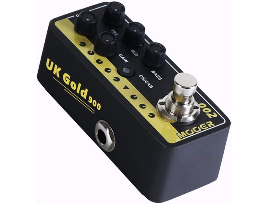 MOOER Micro PreAMP UK Gold 900 Based on Marshall JCM900 - Royal | Musiqi Alətləri mağazası
