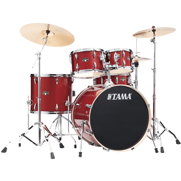 TAMA IP50H6W-BRM Imperialstar 20" BD 5pc drum kit(Burnt Red Mist)