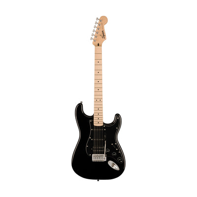 SQUIER Sonic Strat HT H, Laurel Fing, Black Pickg, Black