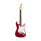 SQUIER DEBUT Strat, накладка грифа из лауреля, белый пикгард, цвет Dakota Red