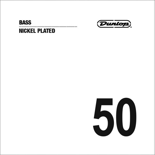 Dunlop DBN50 Nickel Plated Stainless Steel Bass String, .050