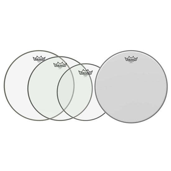 REMO ProPack (10",12",14" BE Clear, 14" BA Coated)