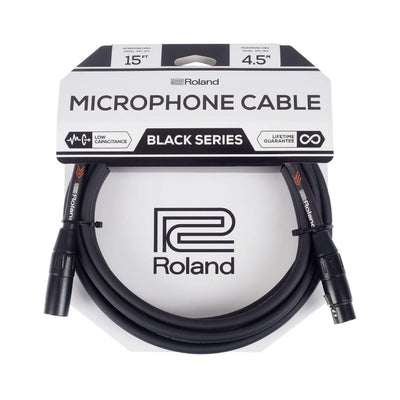 Roland RMC-B15 Black Series Microphone Cable 15ft