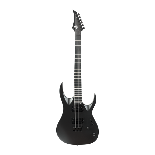 S by Solar AB4.6C — Carbon Black elektro gitara — əsas görünüş