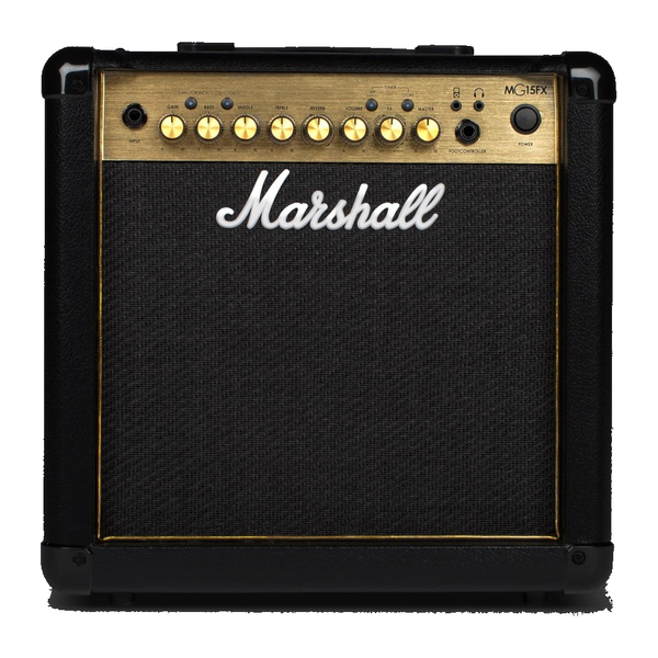 Marshall MG15GFX — 15 Vt gitara kombosu — əsas görünüş