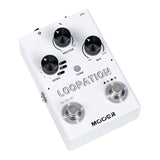 MOOER Vocal Pedal Loopation 2 footswitches vocal/Instrument looper pedal