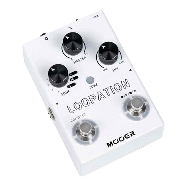 MOOER Vocal Pedal Loopation 2 footswitches vocal/Instrument looper pedal