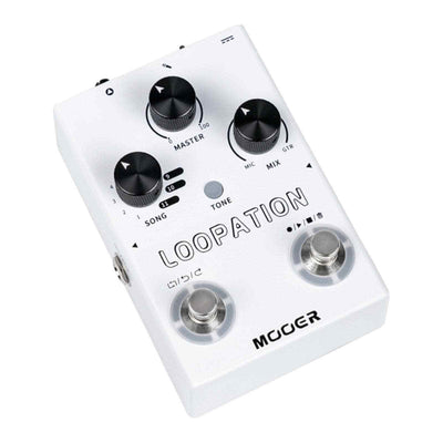 MOOER Vocal Pedal Loopation 2 footswitches vocal/Instrument looper pedal