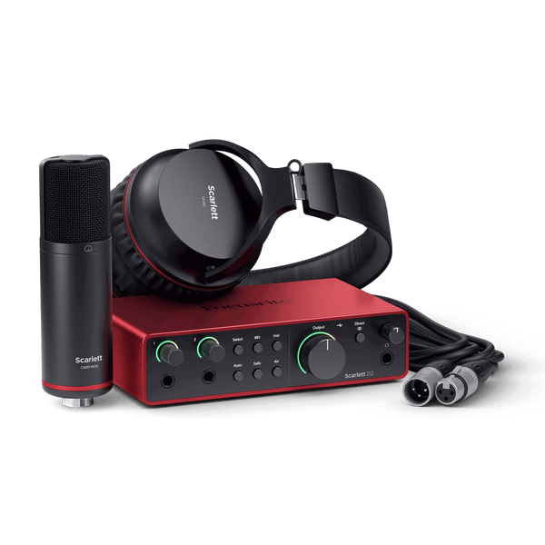 Focusrite Scarlett 2i2 Studio 4th Gen Audio Interface - Royal | Musiqi Alətləri mağazası