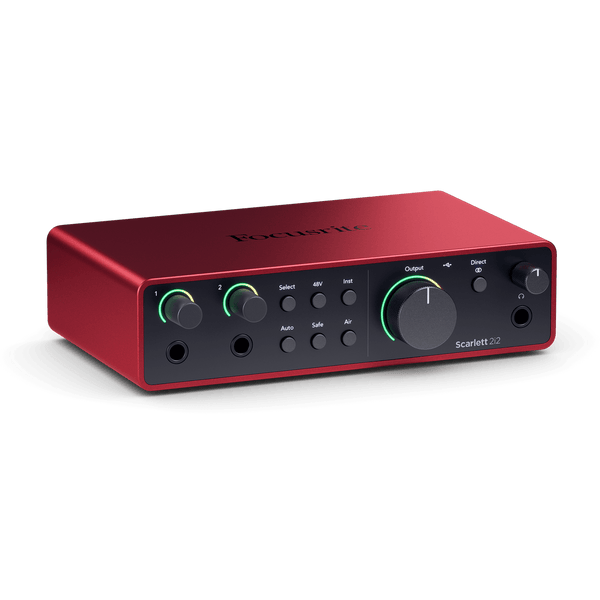 Focusrite Scarlett 2i2 4th Gen Audio Interface - Royal | Musiqi Alətləri mağazası