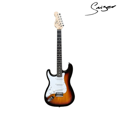 SMIGER Left handed ST Electric guitar with bag PG-E11, L-G1-ST-3TS-L