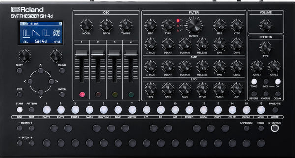 Roland SYNTHESIZER SH-4d Desktop Synthesizer - piano satışı