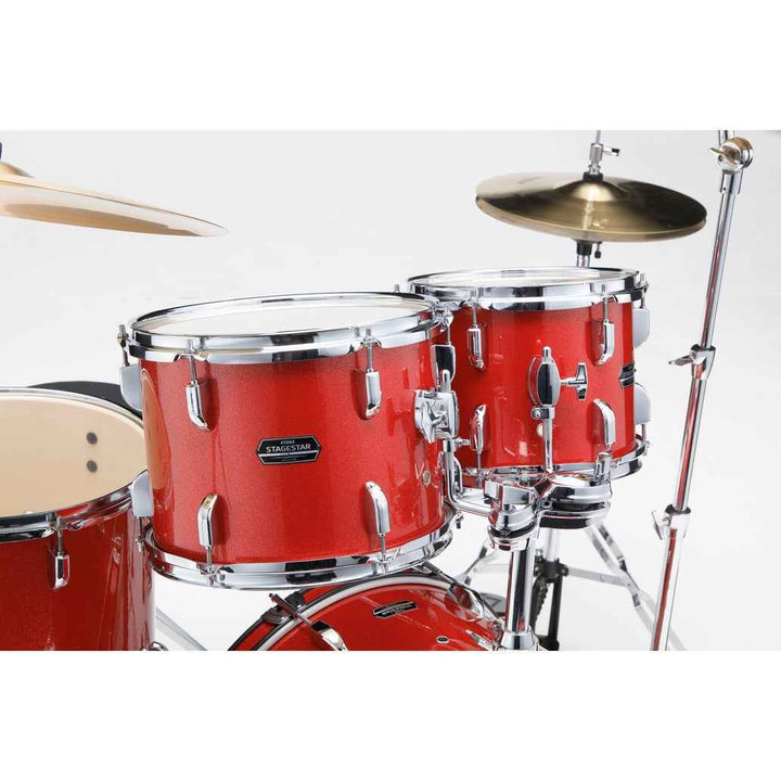 TAMA ST58H6-CDS Stagestar 5-Piece Drum Kit w/ Hardware+Throne, Candy Red Sparkle (Copy)
