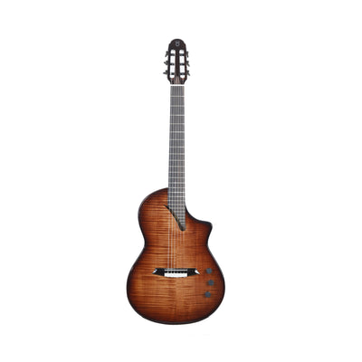 Martinez Hispania Cognac Elektro-klassik gitara