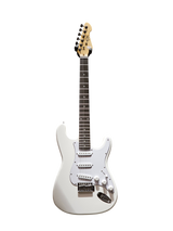 QTE Strat Electric guitar White