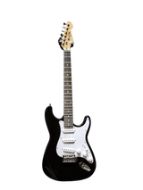 QTE Strat Electric guitar Black