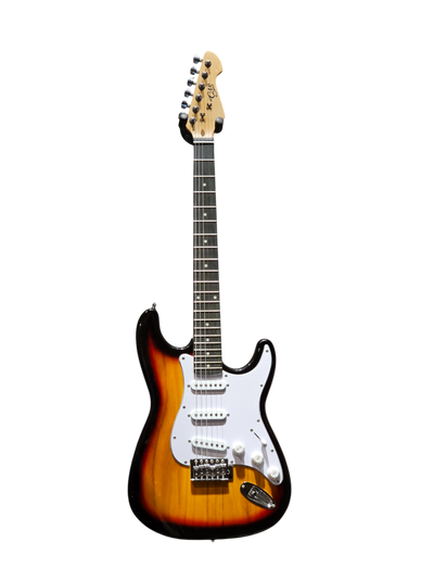 QTE Strat Electric guitar Sunburst