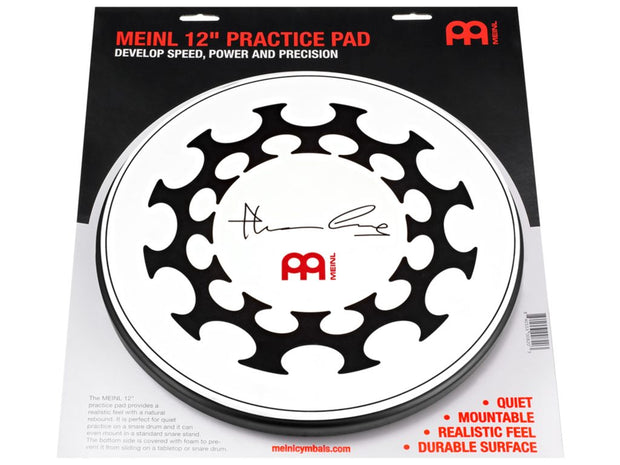 MEINL Cymbals MPP-12-TL Thomas Lang Artist Series practice pad (12″)